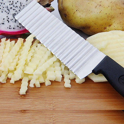 Serrated Blade Potato & Vegetable Slicer by HitMyNeed