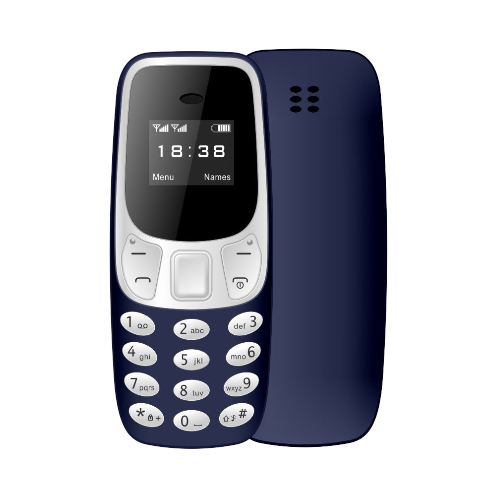 SERVO BM10 Mini GSM Phone with Bluetooth & Call Recording bm10-blue by HitMyNeed