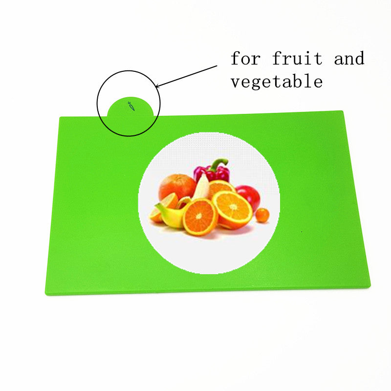 Set of 4 Colour-Coded Chopping Boards with Stand by HitMyNeed