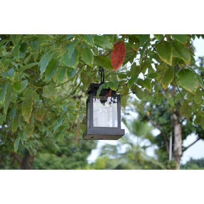 Set of 4 Outdoor Solar Hanging Lanterns with LED by HitMyNeed