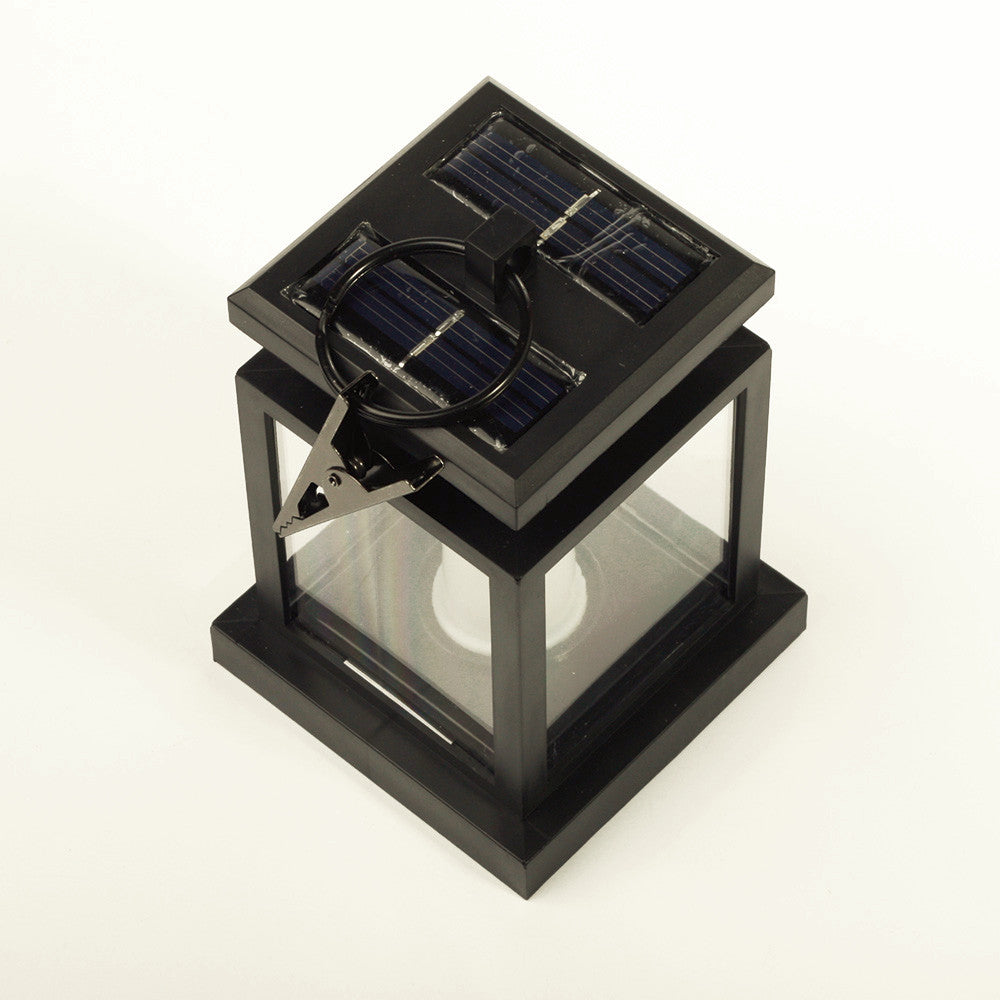 Set of 4 Outdoor Solar Hanging Lanterns with LED by HitMyNeed