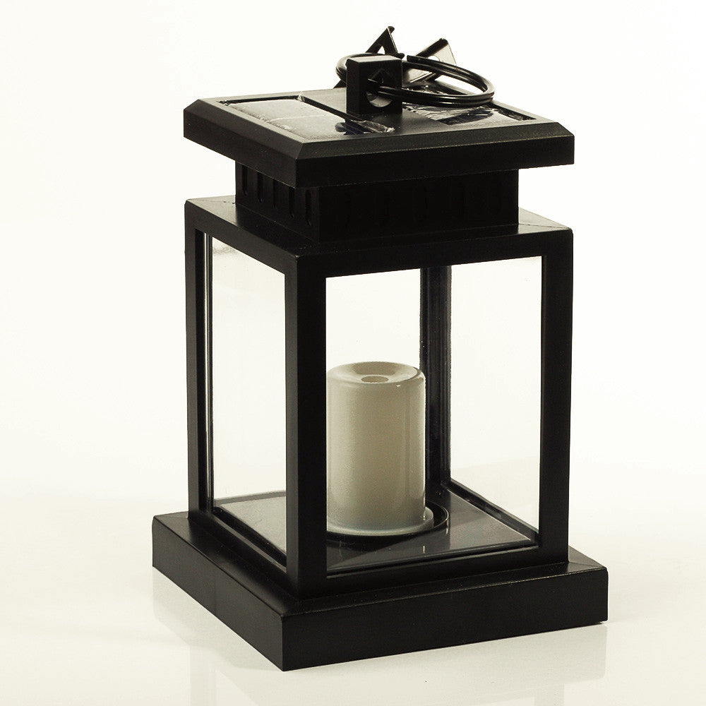 Set of 4 Outdoor Solar Hanging Lanterns with LED by HitMyNeed