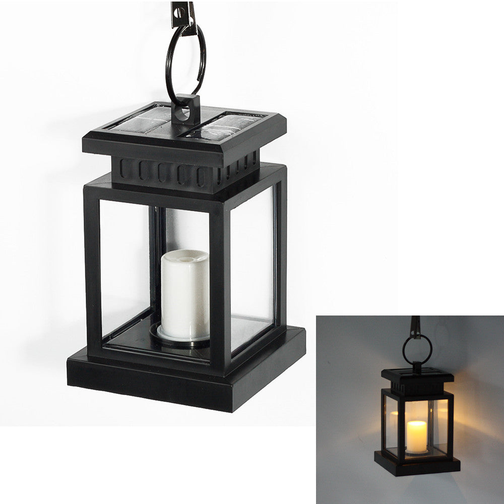 Set of 4 Outdoor Solar Hanging Lanterns with LED by HitMyNeed