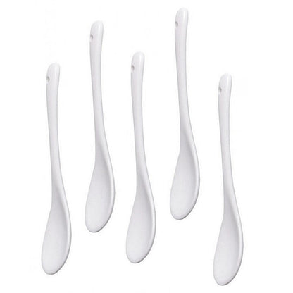Set of 5 Ceramic Teaspoons, 13 cm by HitMyNeed