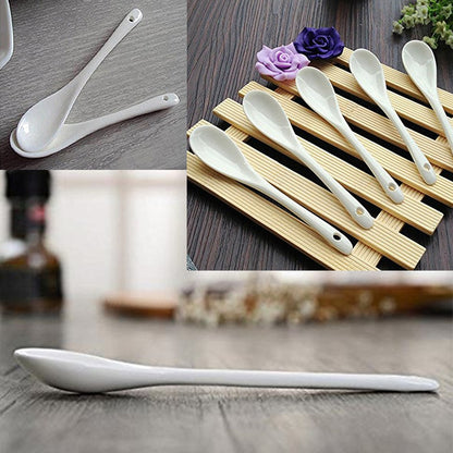 Set of 5 Ceramic Teaspoons, 13 cm by HitMyNeed