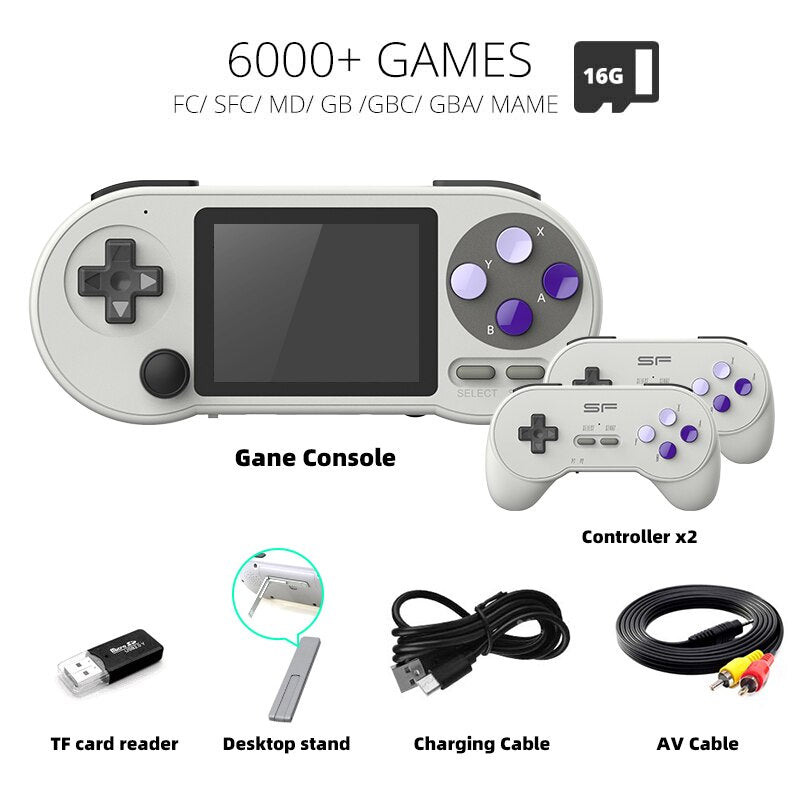 SF2000 3" IPS Handheld Retro Game Console (6000 Games) by HitMyNeed
