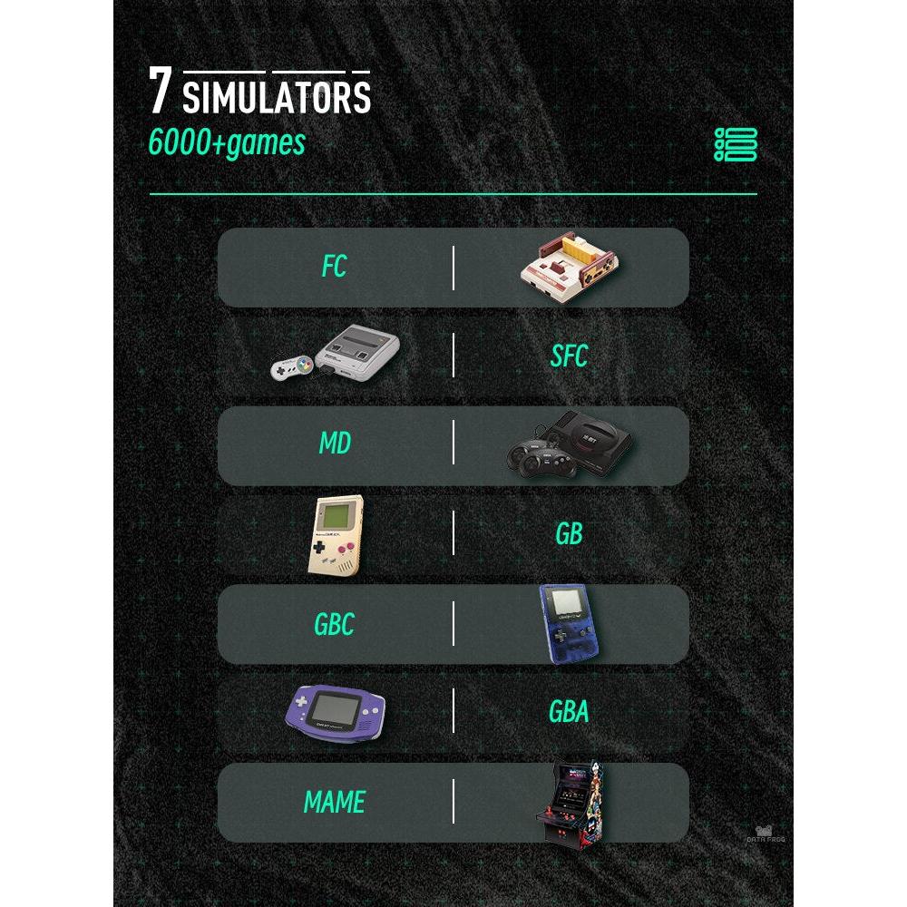SF2000 3" IPS Handheld Retro Game Console (6000 Games) by HitMyNeed