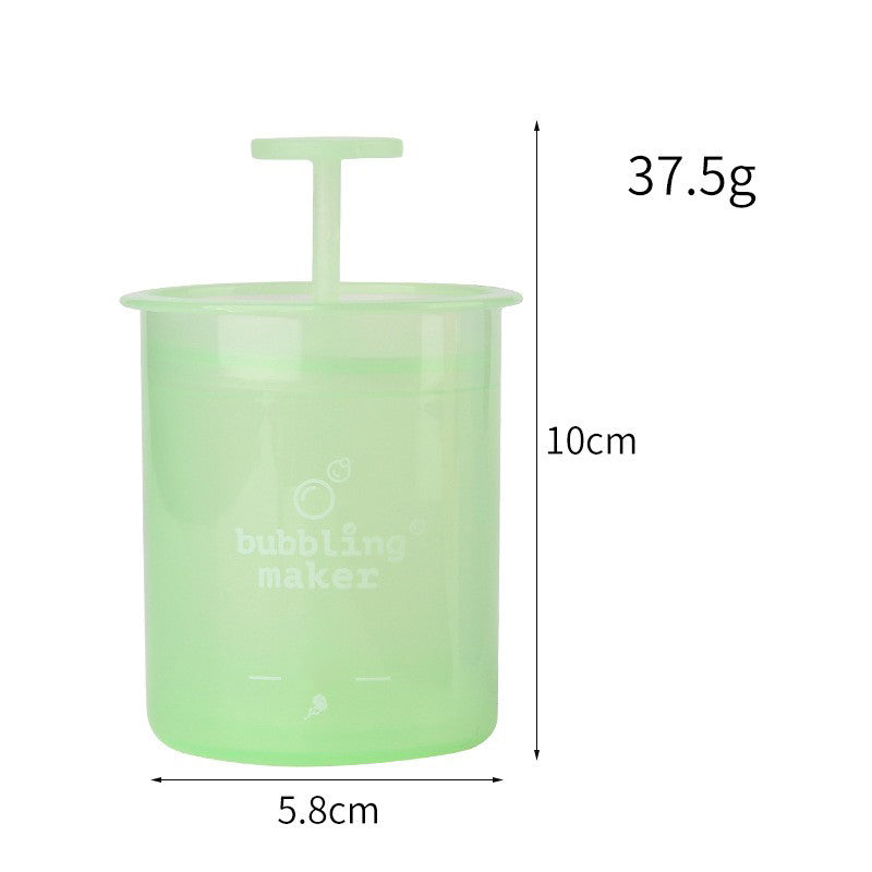 Shampoo Foam Maker Bottle for Rich Lather green by HitMyNeed