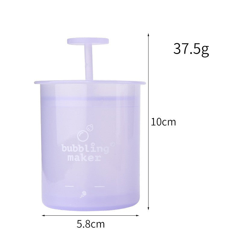 Shampoo Foam Maker Bottle for Rich Lather purple by HitMyNeed