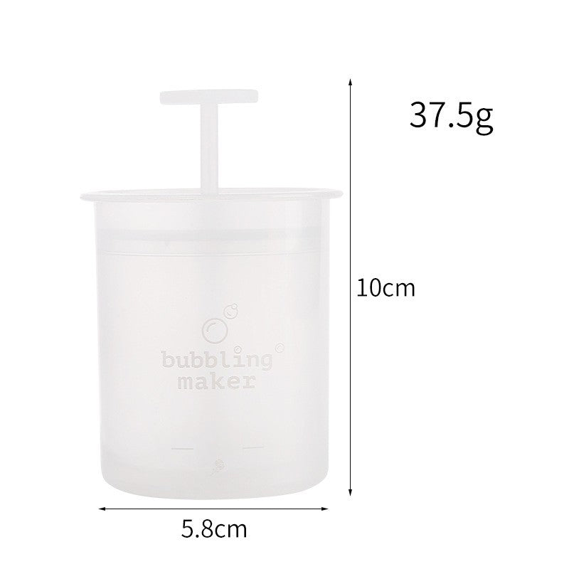 Shampoo Foam Maker Bottle for Rich Lather white by HitMyNeed