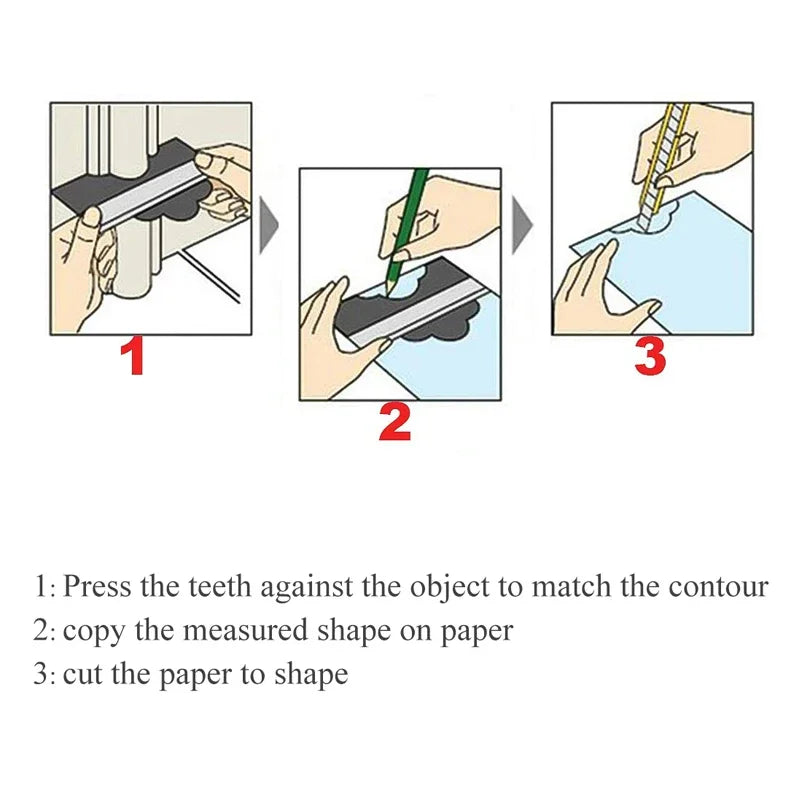 Shape Contour Gauge Duplicator Profile Tool 5" & 10" by HitMyNeed
