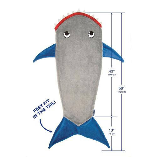 Shark Blanket for Kids, Flannel Sleep Sack 142cm by HitMyNeed