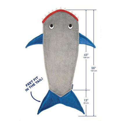 Shark Blanket for Kids, Flannel Sleep Sack 142cm by HitMyNeed