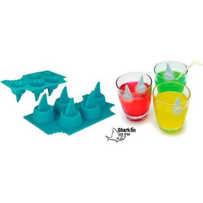 Shark Fin Silicone Ice Mold Tray - 4 Cavities by HitMyNeed