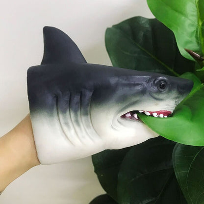 Shark Hand Puppet Silicone Educational Toy by HitMyNeed