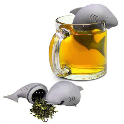 Shark Silicone Tea Infuser Strainer by HitMyNeed