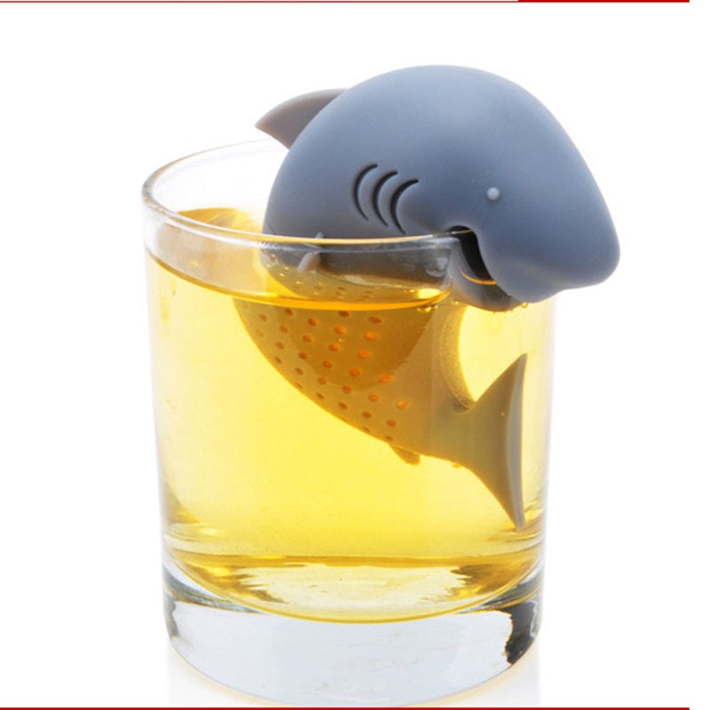 Shark Silicone Tea Infuser Strainer by HitMyNeed