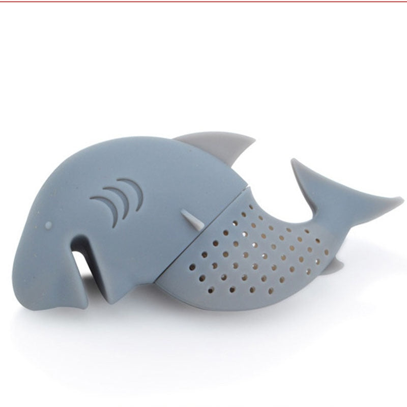 Shark Silicone Tea Infuser Strainer by HitMyNeed