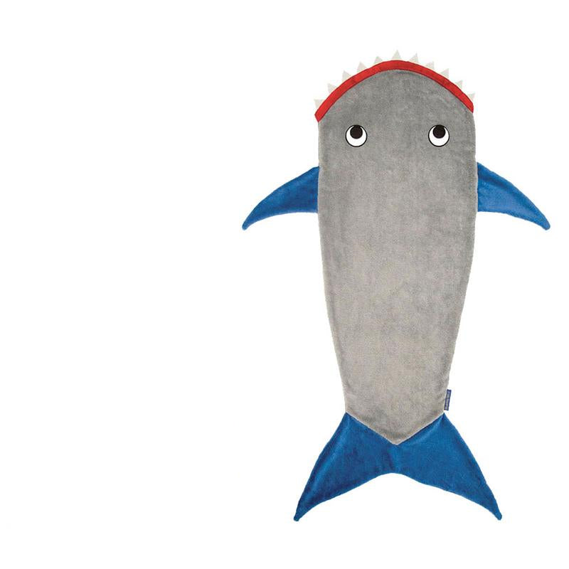 Sharktail Fleece Blanket for Kids 140 cm by HitMyNeed