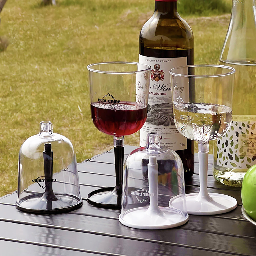 Shatterproof Collapsible Wine Glass for Travel & Outdoor by HitMyNeed