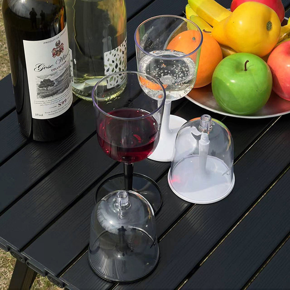 Shatterproof Collapsible Wine Glass for Travel & Outdoor by HitMyNeed