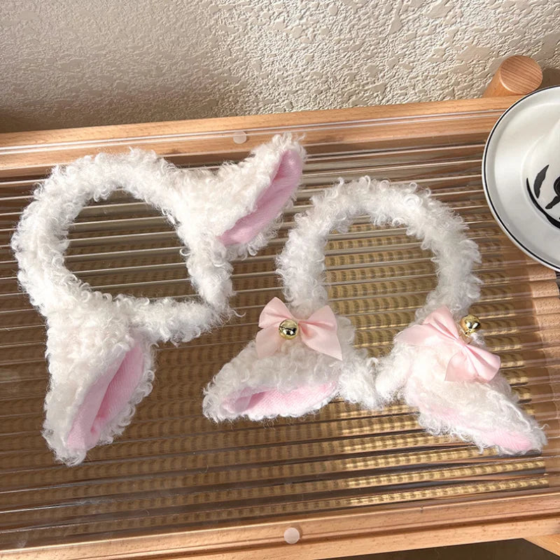 Sheep Lolita Handmade Lamb Ear Headband by HitMyNeed