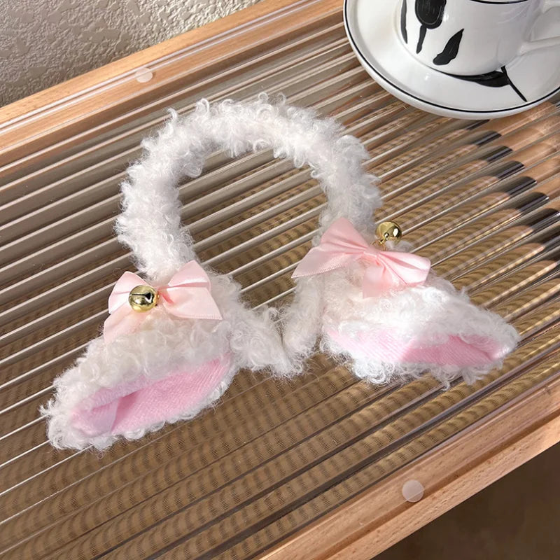 Sheep Lolita Handmade Lamb Ear Headband by HitMyNeed