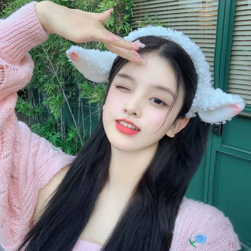 Sheep Lolita Handmade Lamb Ear Headband by HitMyNeed
