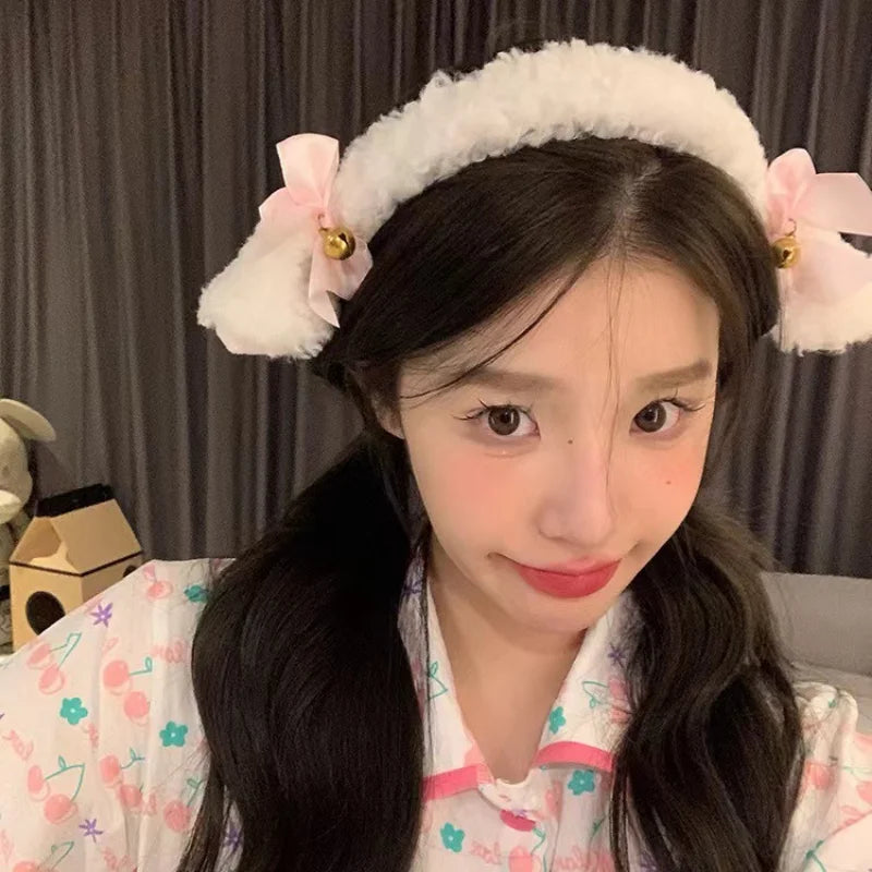 Sheep Lolita Handmade Lamb Ear Headband by HitMyNeed