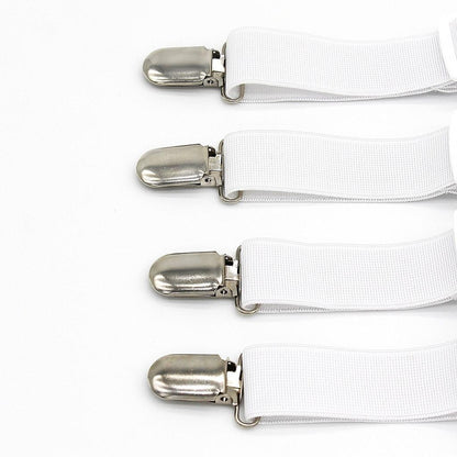 Sheet Suspenders Bed Sheet Clips Set of 4 by HitMyNeed