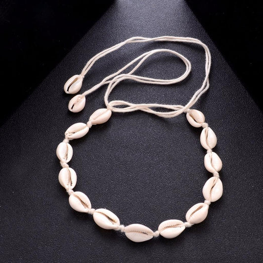 Shell Choker Bohemian Necklace for Summer Outfits by HitMyNeed