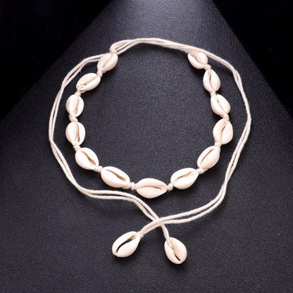 Shell Choker Bohemian Necklace for Summer Outfits by HitMyNeed