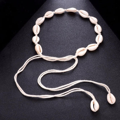 Shell Choker Bohemian Necklace for Summer Outfits by HitMyNeed