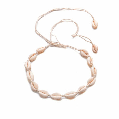 Shell Choker Bohemian Necklace for Summer Outfits by HitMyNeed