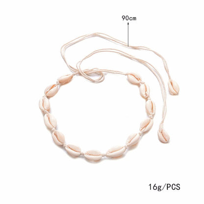 Shell Choker Bohemian Necklace for Summer Outfits by HitMyNeed