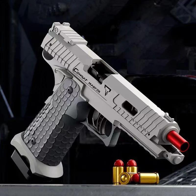 Shell Ejection Radish Toy Pistol with Soft Bullets by HitMyNeed