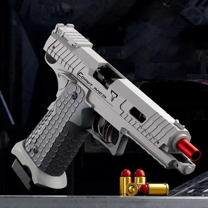 Shell Ejection Radish Toy Pistol with Soft Bullets by HitMyNeed