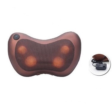 Shiatsu Massage Pillow with Heat for Home & Car by HitMyNeed