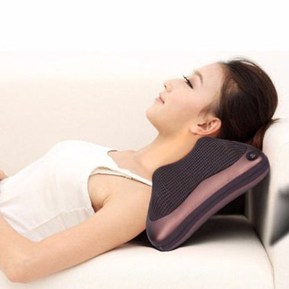 Shiatsu Massage Pillow with Heat for Home & Car by HitMyNeed