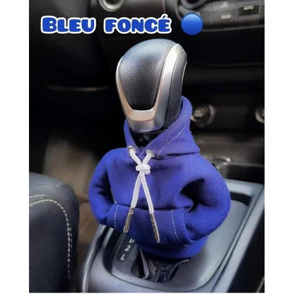 Shift Knob Gear Hoodie Cover for Car Interiors blue by HitMyNeed