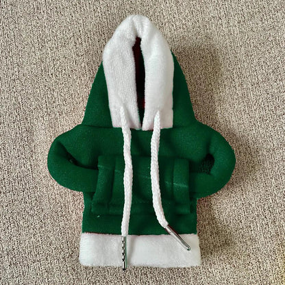 Shift Knob Gear Hoodie Cover for Car Interiors christmas-green by HitMyNeed