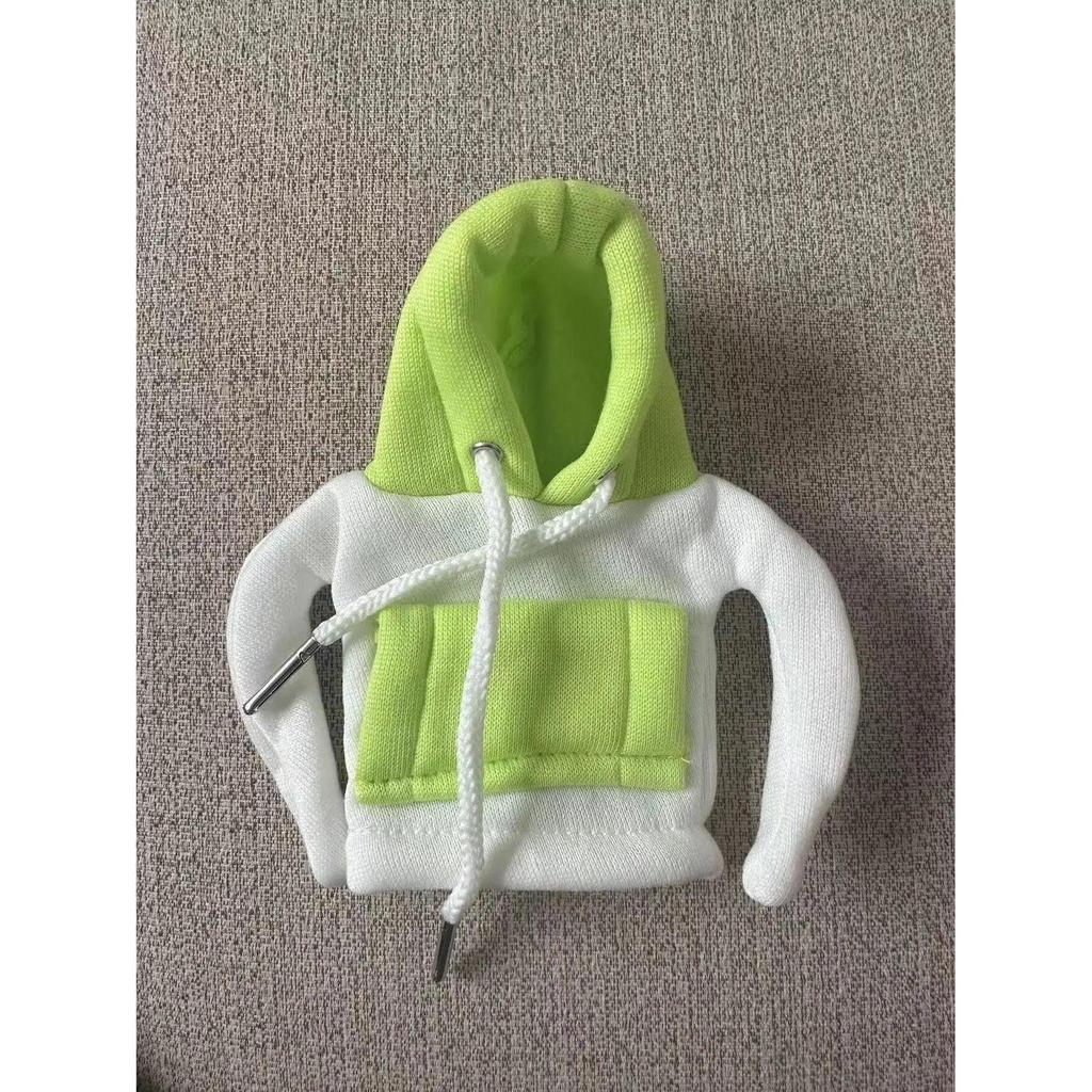 Shift Knob Gear Hoodie Cover for Car Interiors green-white by HitMyNeed