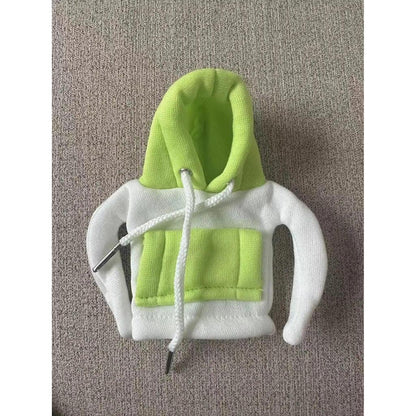 Shift Knob Gear Hoodie Cover for Car Interiors green-white by HitMyNeed