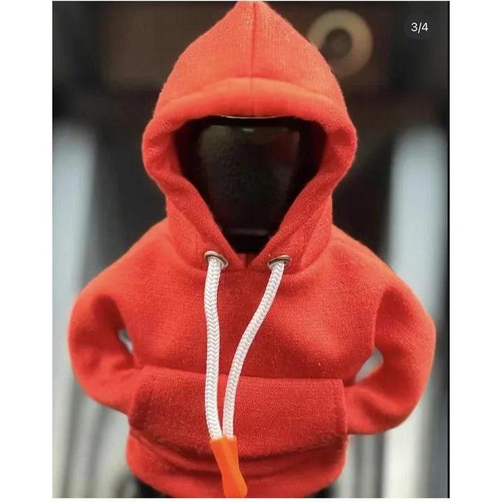 Shift Knob Gear Hoodie Cover for Car Interiors orange by HitMyNeed