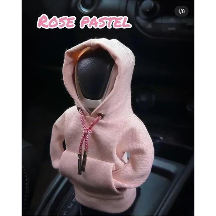 Shift Knob Gear Hoodie Cover for Car Interiors pink by HitMyNeed