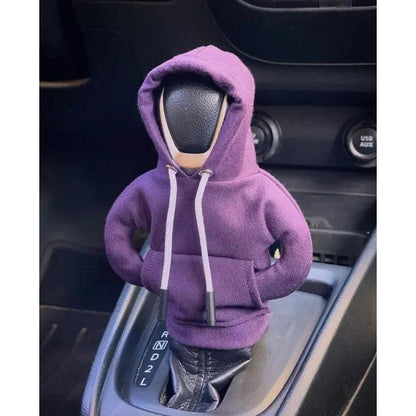 Shift Knob Gear Hoodie Cover for Car Interiors purple by HitMyNeed