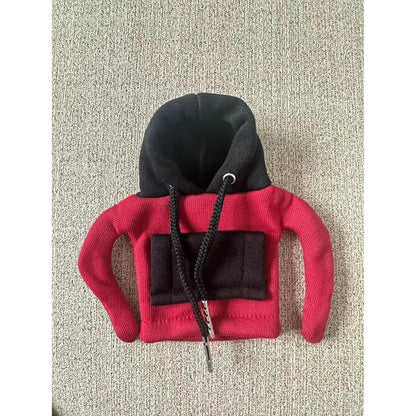 Shift Knob Gear Hoodie Cover for Car Interiors red-black by HitMyNeed