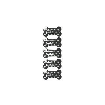 Shih Tzu Bone Design Hair Clips Set (5 pcs) black by HitMyNeed