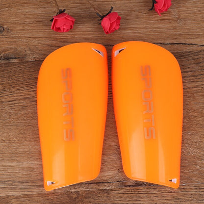 Shin Guard Sports Leg Sleeves for Soccer orange s by HitMyNeed