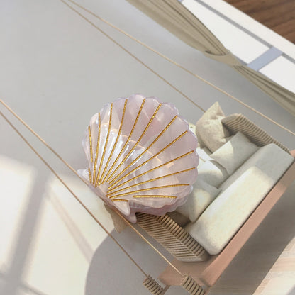 Shiny Seashell Acetate Hair Claw Clip 3 by HitMyNeed